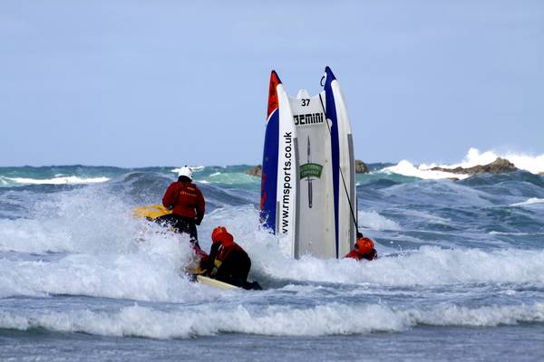21st April 2012 - Round one of the Zapcat Newquay Grand Prix at Fistral Bay.