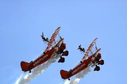 Breitling wing walkers