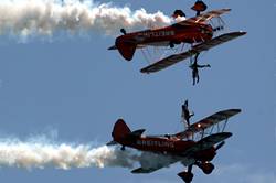 Breitling wing walkers