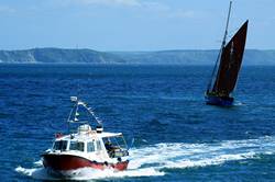 Mevagissey working sail regatta - FY7 Our Daddy