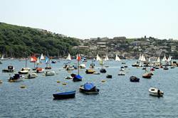 Sailing in Fowey