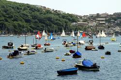 Sailing in Fowey