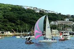 Sailing in Fowey