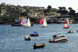 Sailing in Fowey