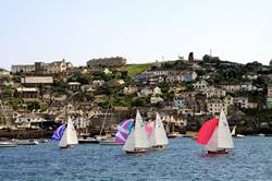 Sailing in Fowey