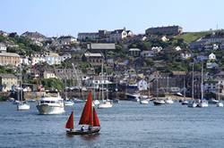 Sailing in Fowey