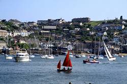 Sailing in Fowey