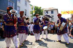 Penzance - Mazey day - Street entertainers