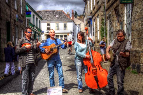 15th May 2011 - Lostfest - Street performers and music in Lostwithiel.