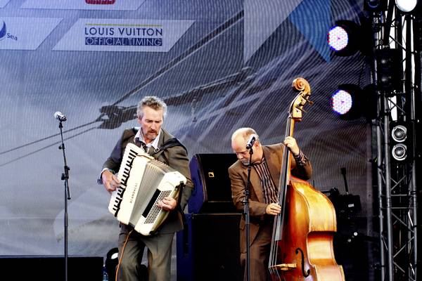 18th September 2011 - America's Cup World Series - Braga Tanga entertain the crowds.